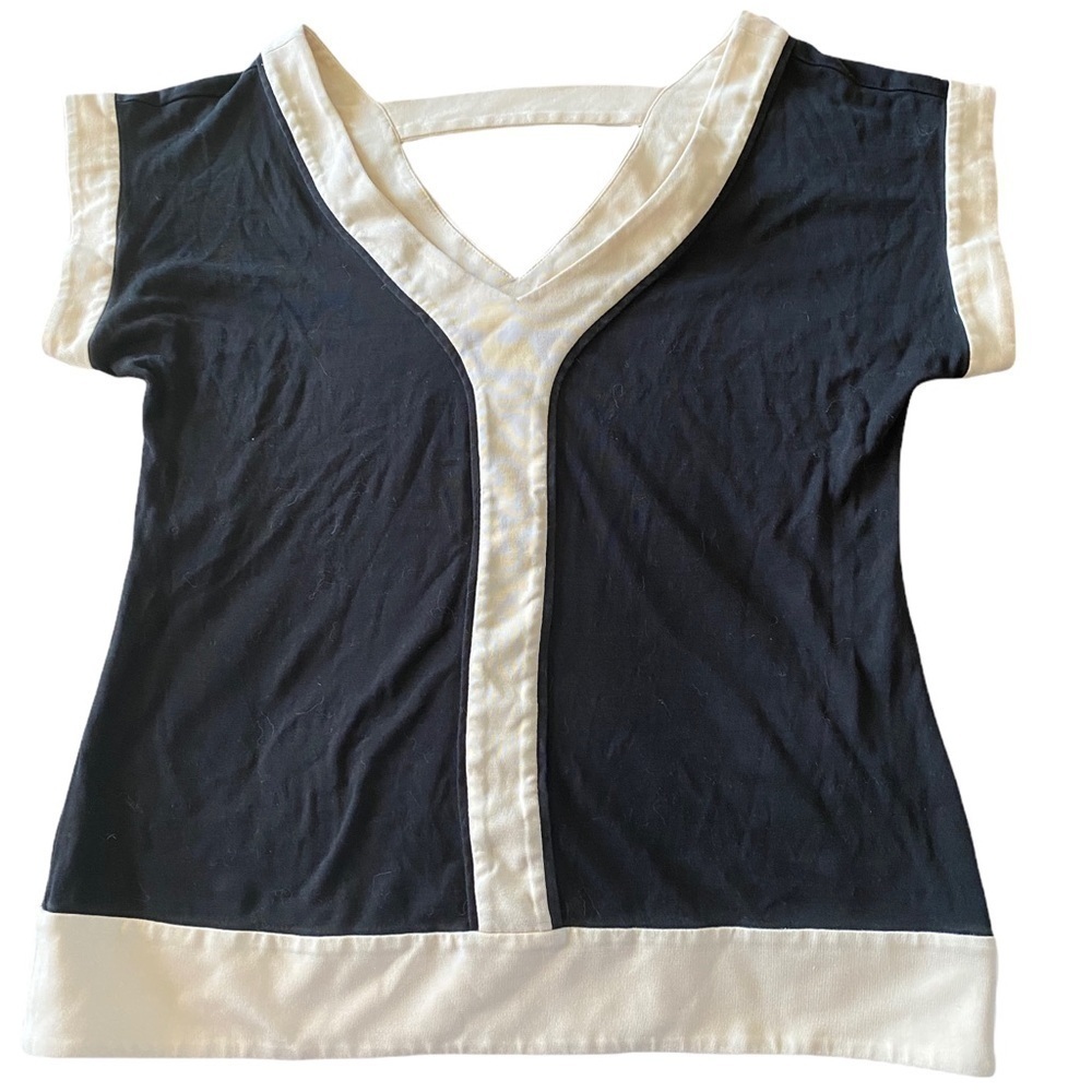 Diane Von Furstenberg kailani silk top SZ 2